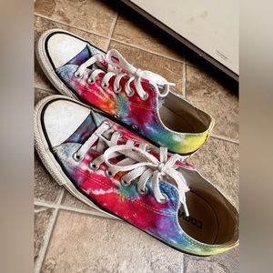Converse tie dye sneakers